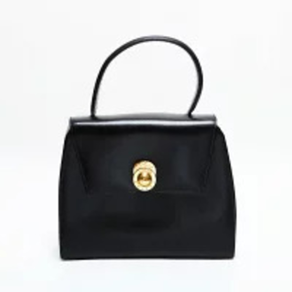 Celine Leather Black Handbag